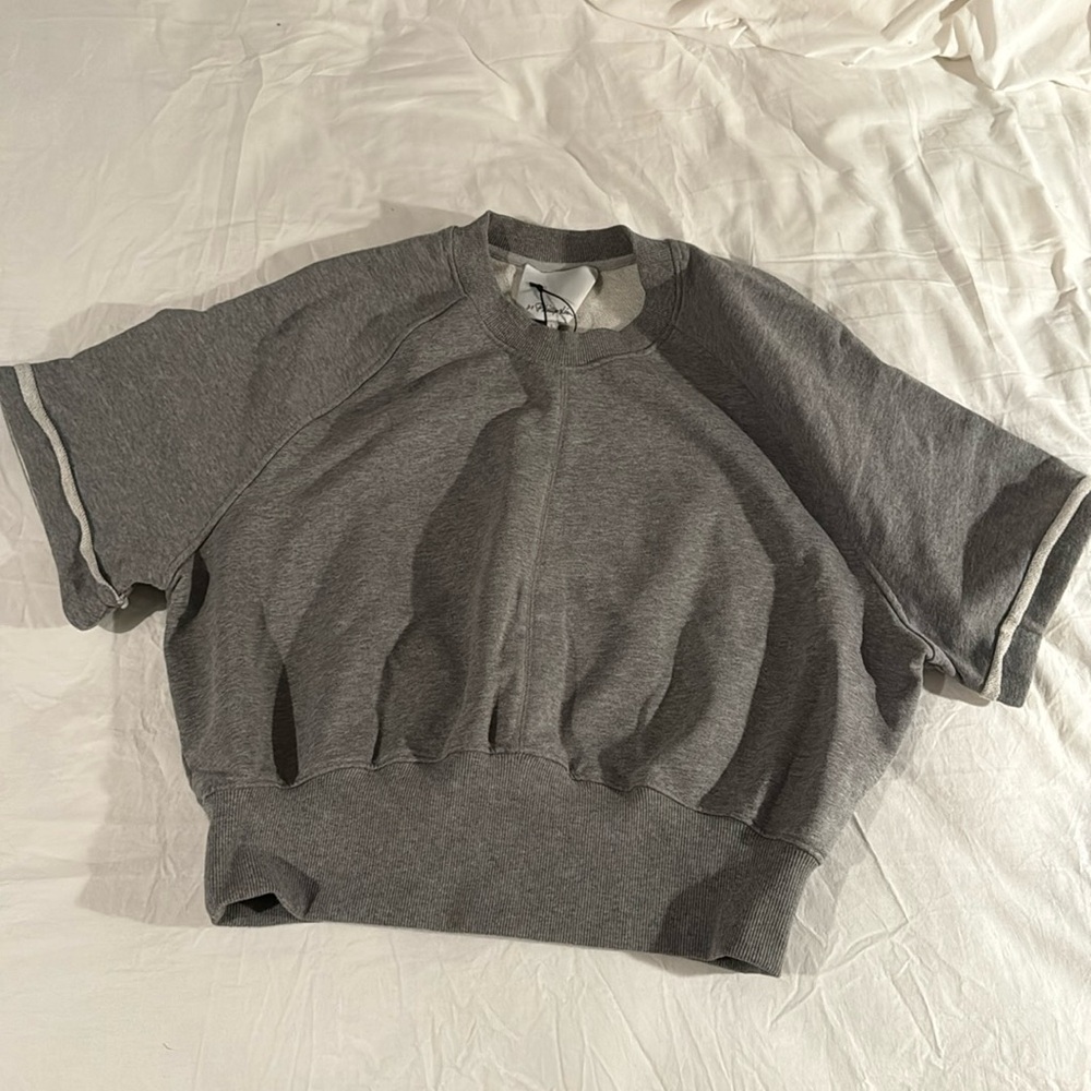 3.1 Phillip Lim short sleeve French terry top — size L